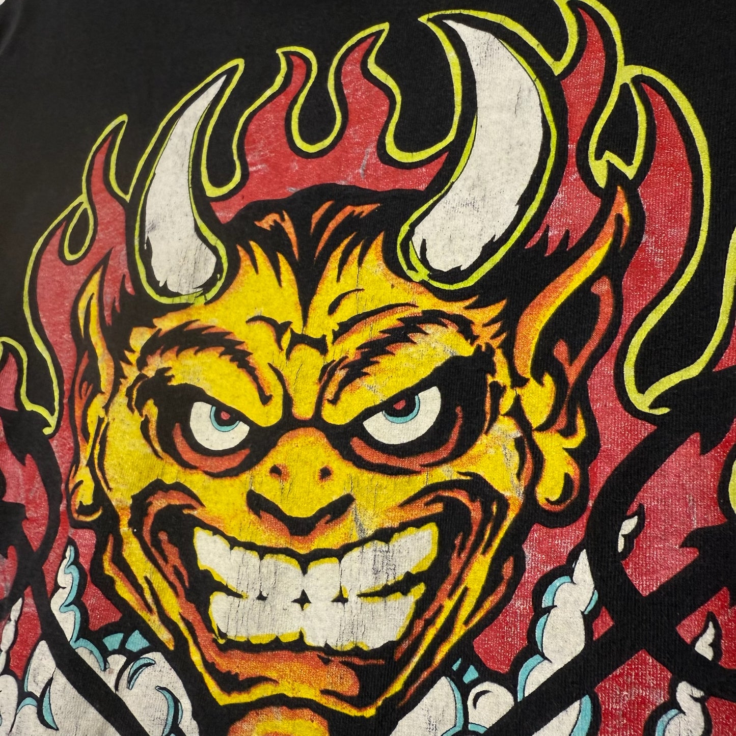 1994 White Zombie Love Satan Band T-Shirt Sz L (B606)