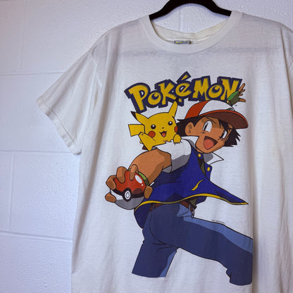 1999 Pokemon Nintendo T-shirt Sz XL (B1646)