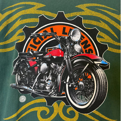 90's Harley Davidson Tribal T-shirt Sz L (B571)