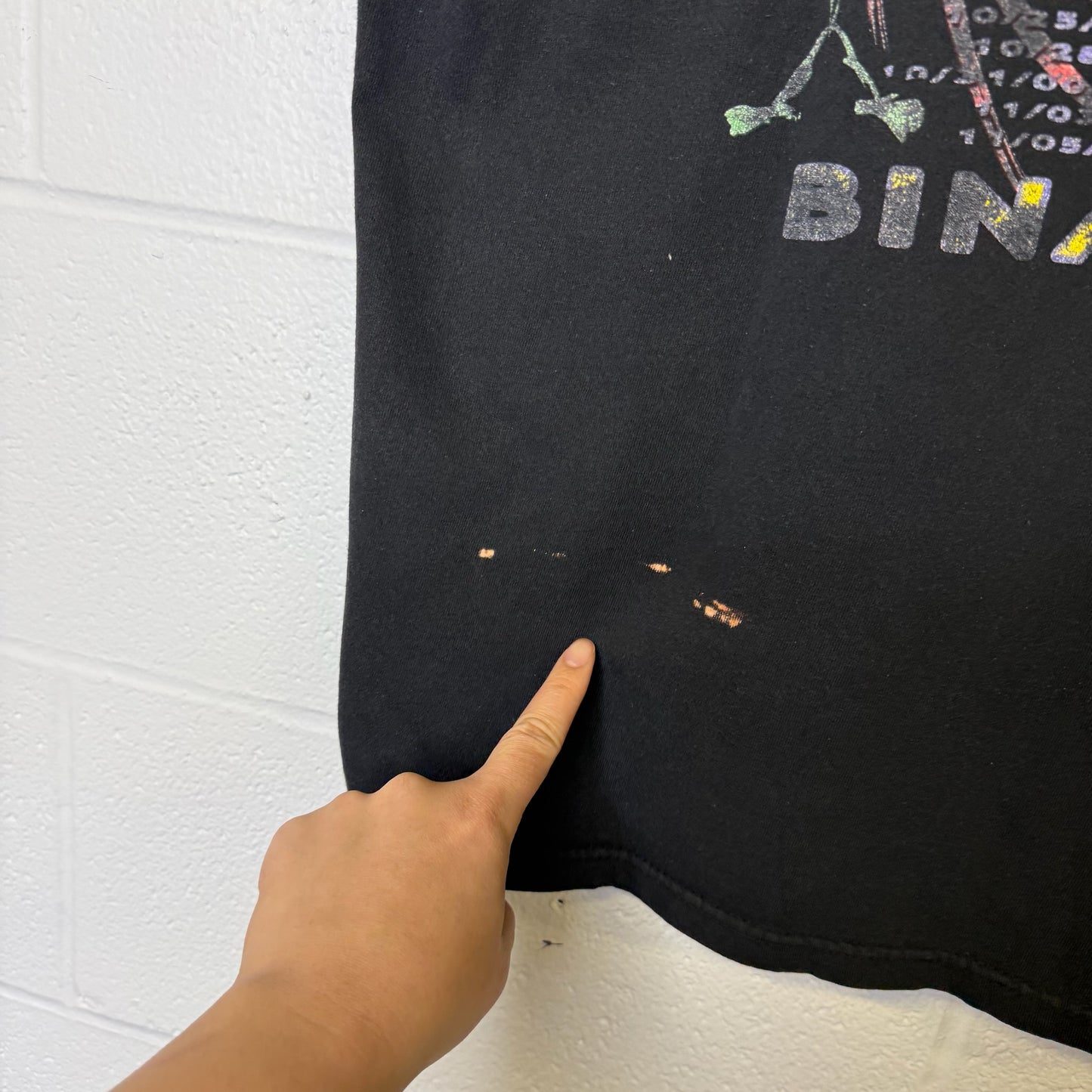 2000 Pearl Jam Binaural Tour T-shirt Sz XL