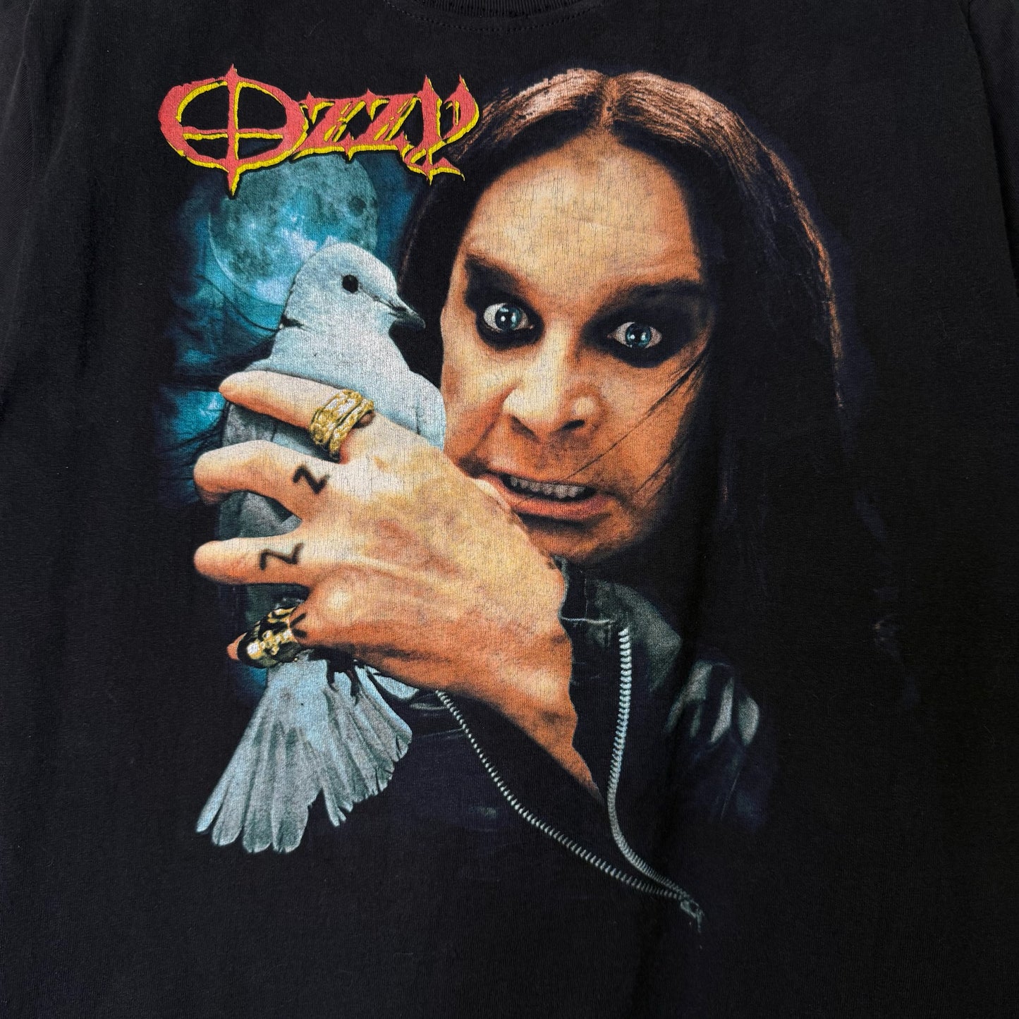 2002 Ozzy Osbourne Band T-Shirt Sz L (B1681)