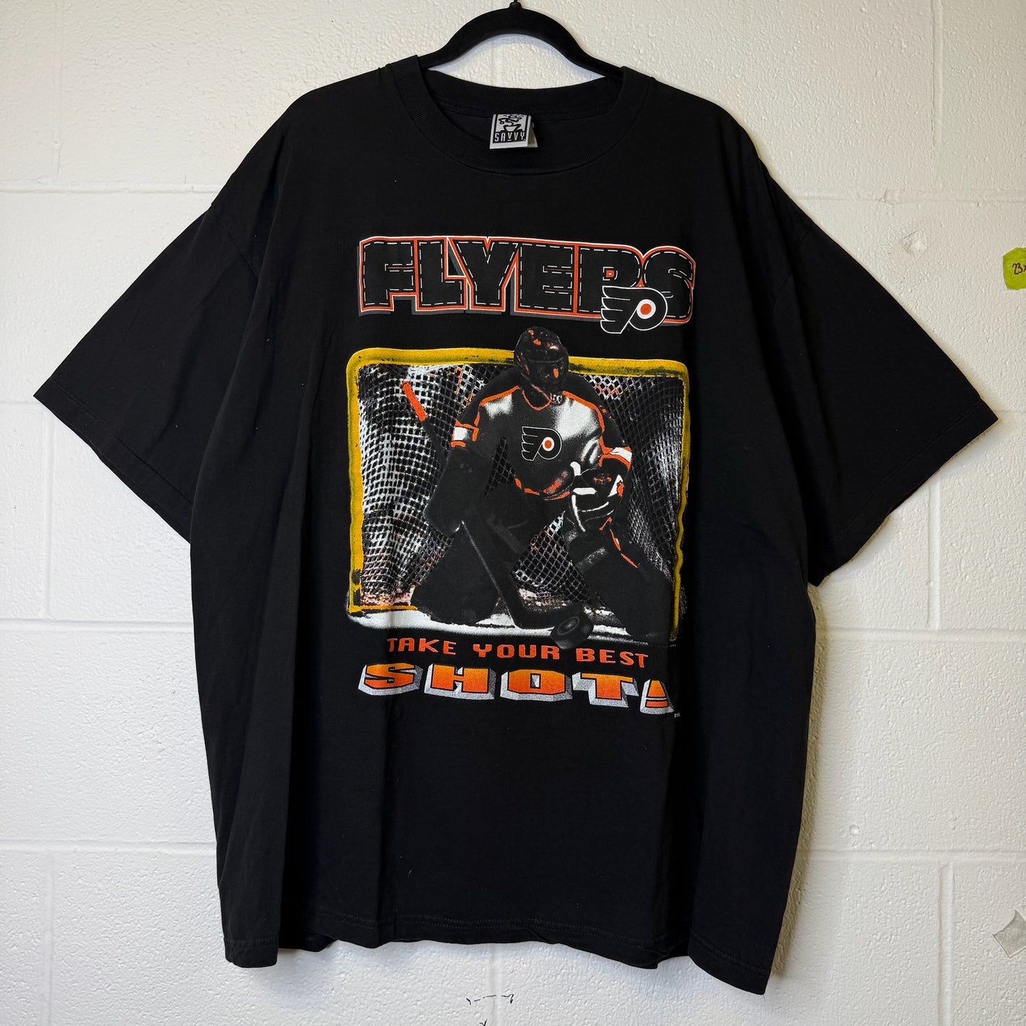 90s Philadelphia Flyers NHL T-Shirt Sz 2XL (B2633)
