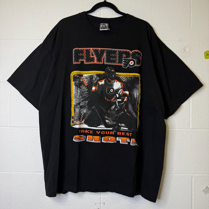 90s Philadelphia Flyers NHL T-Shirt Sz 2XL (B2633)