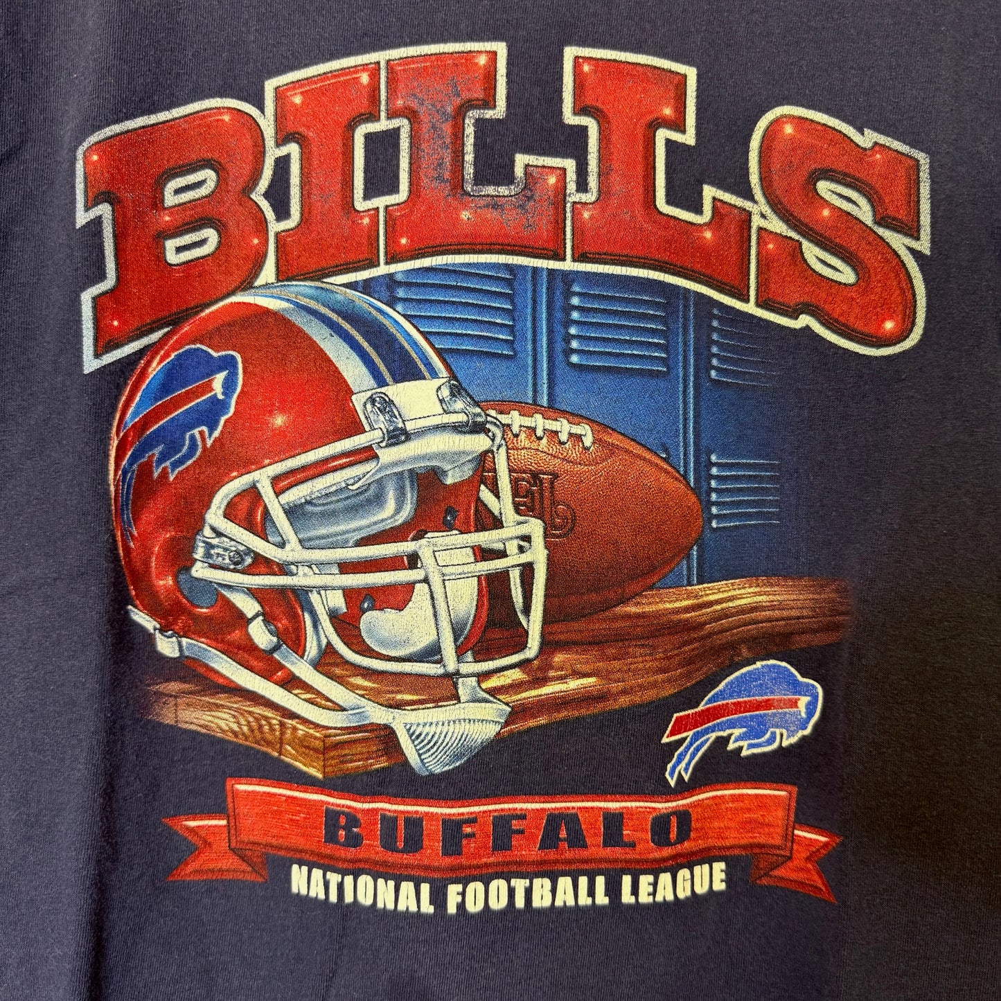 2000s Buffalo Bills Helmet T-shirt Sz XL (B2536)