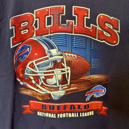 2000s Buffalo Bills Helmet T-shirt Sz XL (B2536)