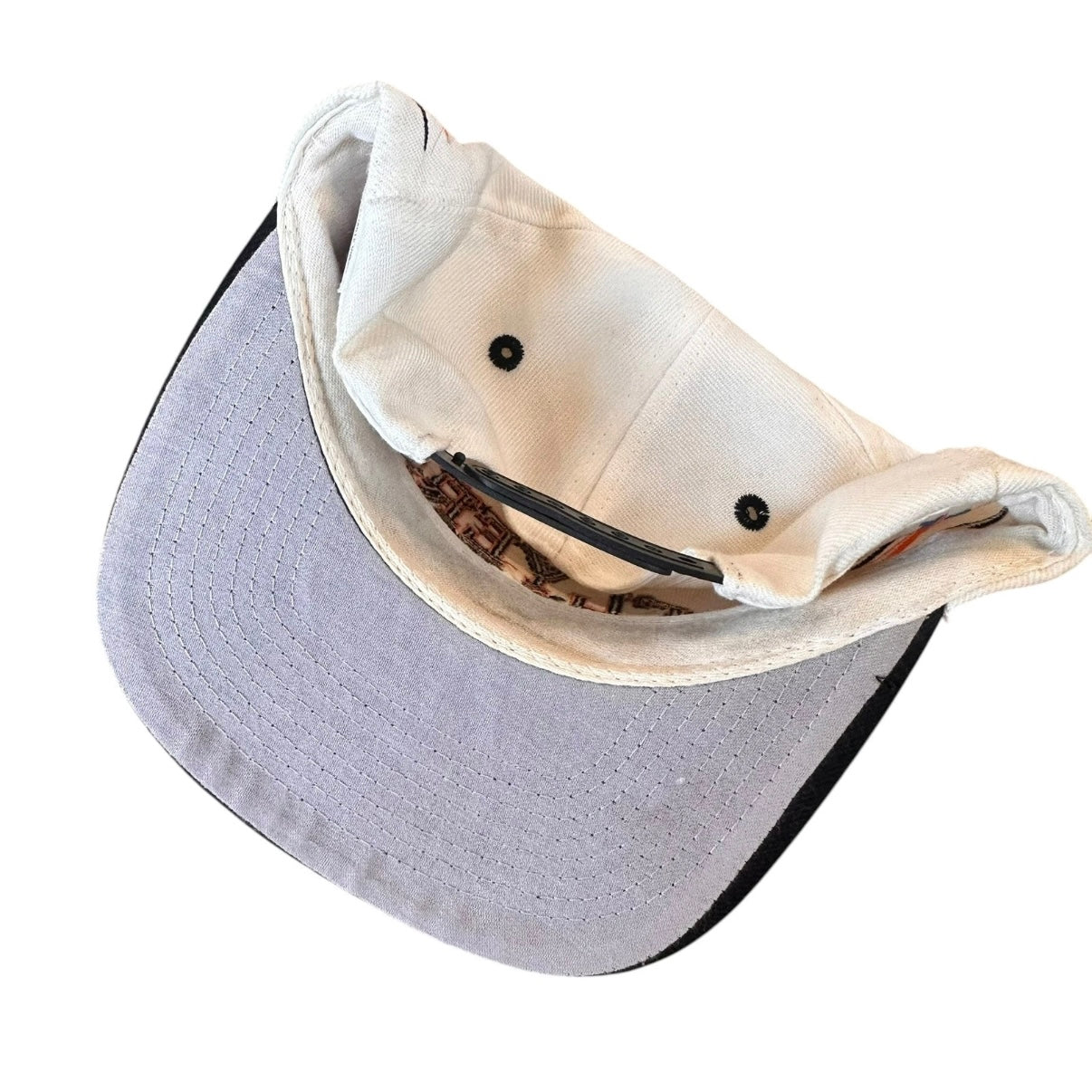 90s Philadelphia Flyers Diamond Cut Logo Athletics NHL Snapback Hat