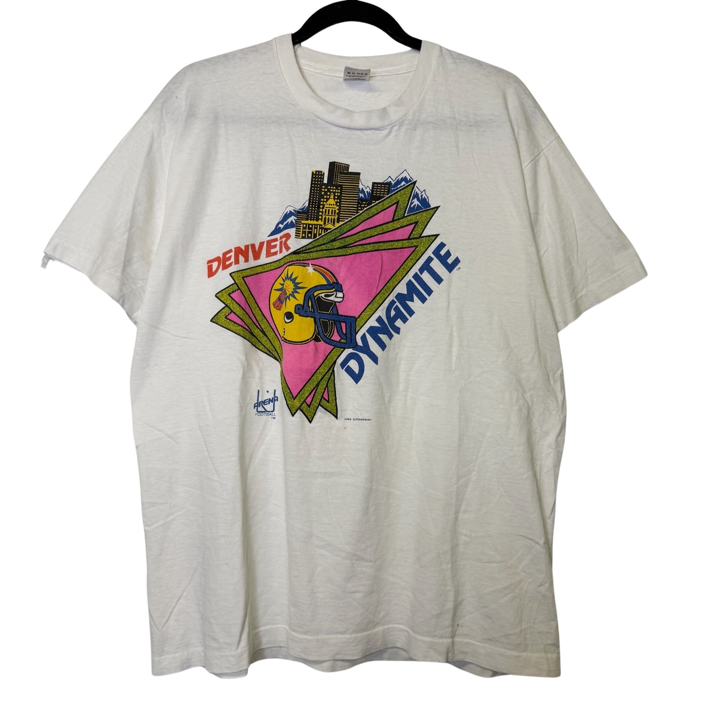 90s Denver Dynamite NFL T-Shirt Sz XL (B2914)