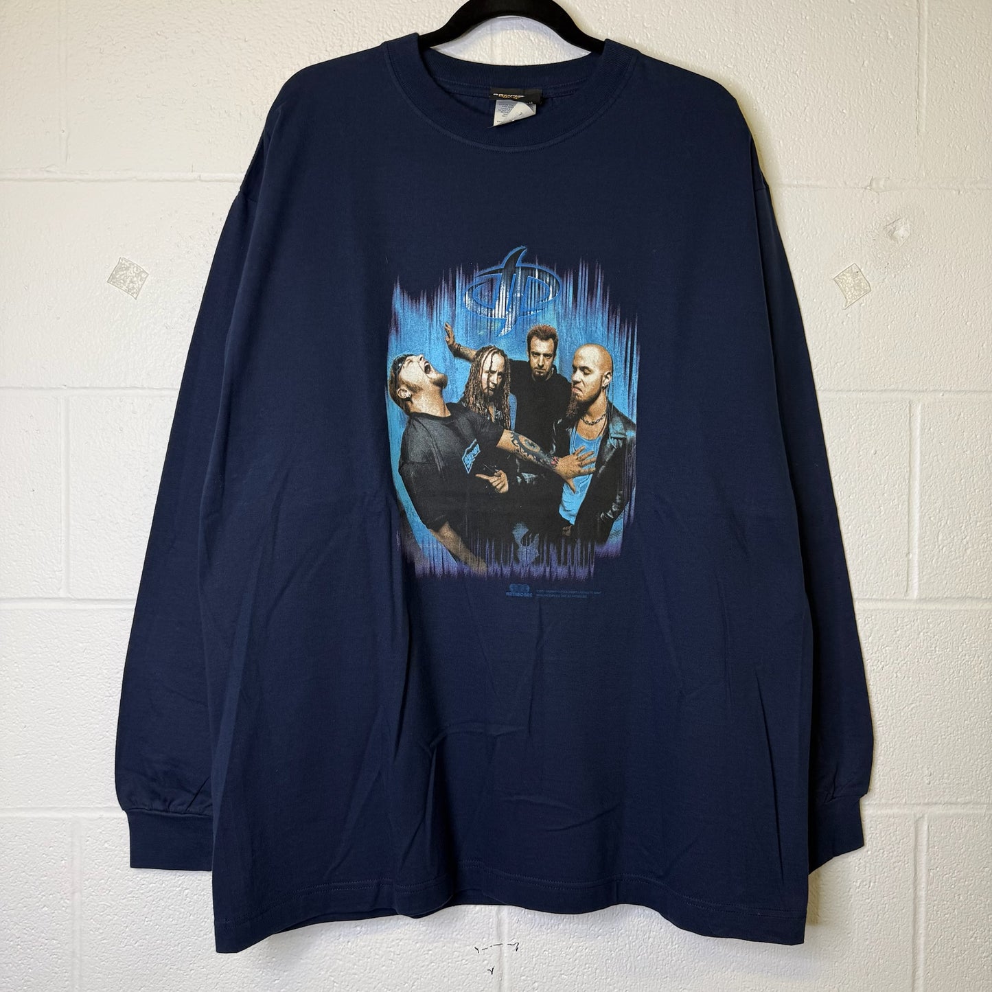 90s Drowning Pool Long Sleeve Band Shirt Sz XL (B2054)