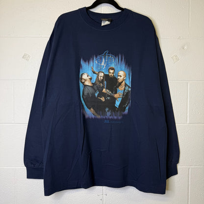 90s Drowning Pool Long Sleeve Band Shirt Sz XL (B2054)