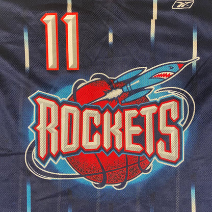 2000’s Yao Ming Houston Rockets Pinstripe Reebok Basketball Jersey Sz XL (A1616)