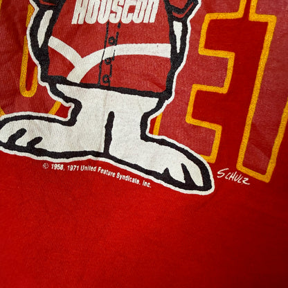 90s Houston Rockets Snoopy Peanuts T-Shirt Sz XL (B2568)