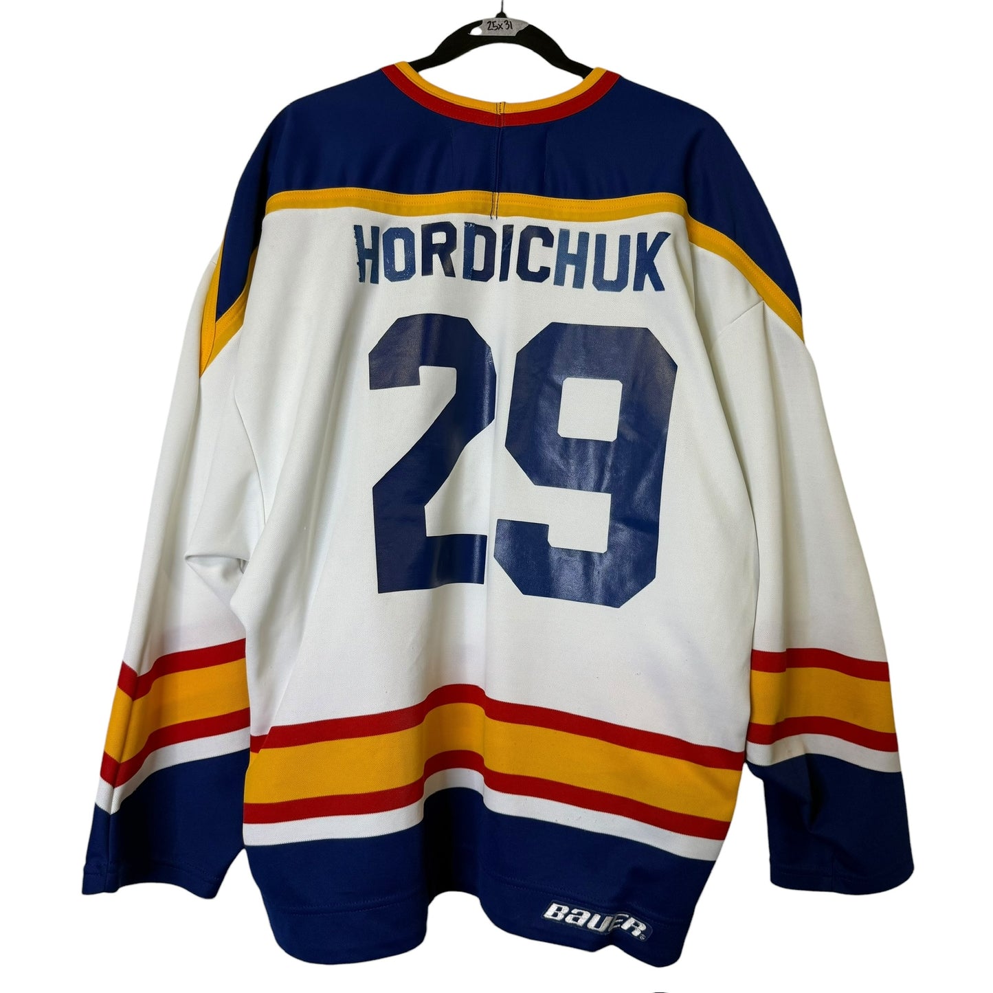 2000s Saskatoon Blades Darcy Hordichuk Hockey Jersey