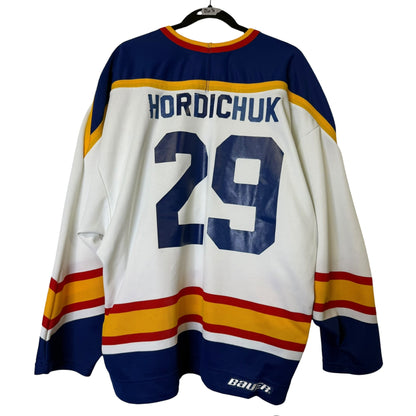 2000s Saskatoon Blades Darcy Hordichuk Hockey Jersey
