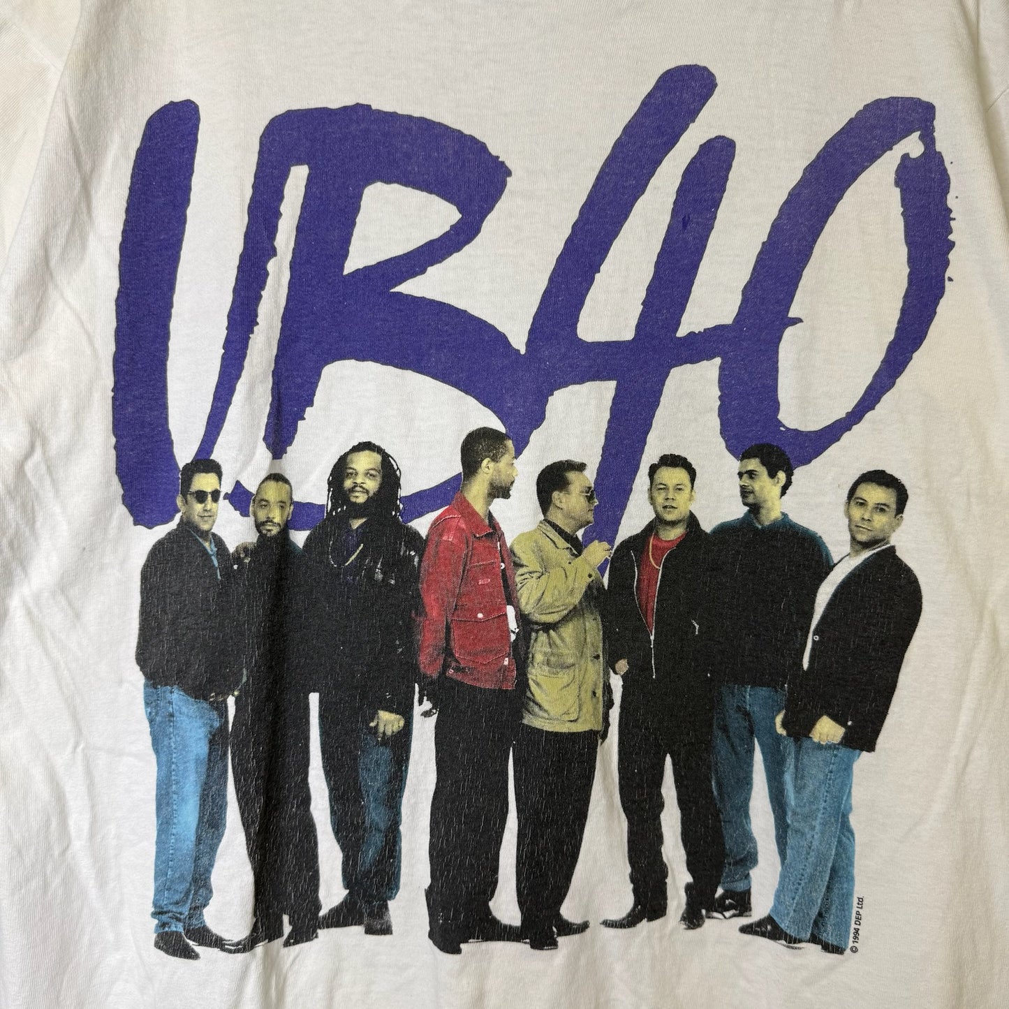1994 UB40 Band T-Shirt Sz L (B2626)