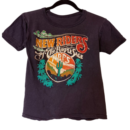80s New Riders of The Purple Sage T-Shirt (B2502)