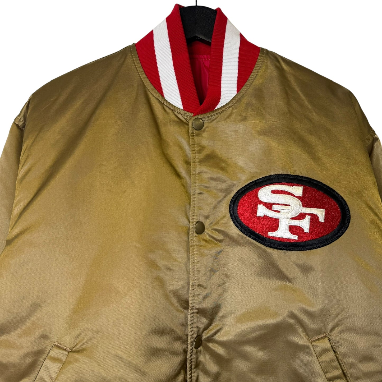 90s San Francisco 49ers NFL Satin Starter Jacket
