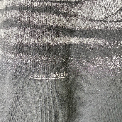 90s Nature Wolf AOP Crewneck Sz XL (A2102)