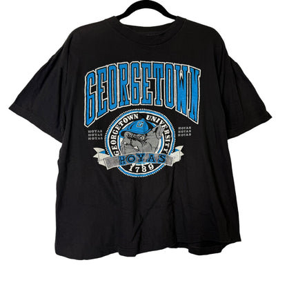 90's Georgetown Hoyas NCAA T-Shirt Sz L (B1605)