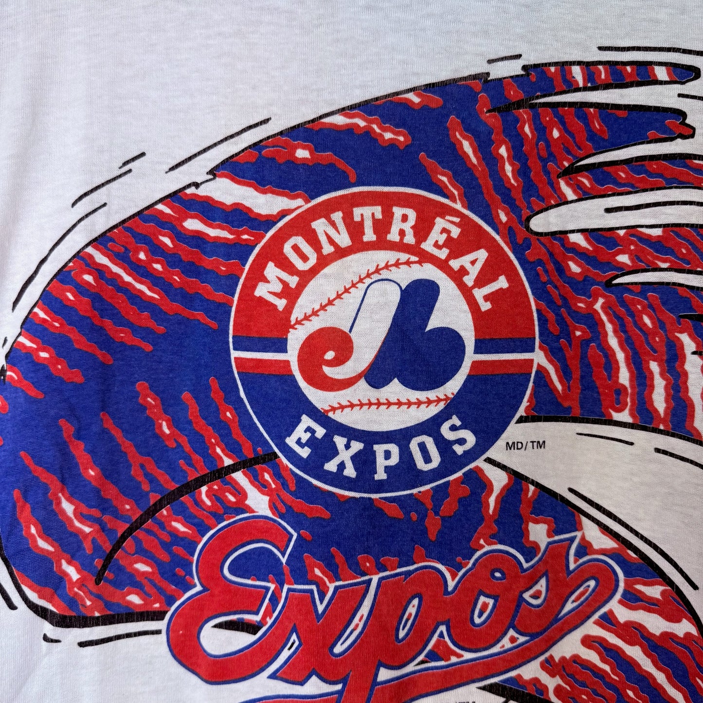 1993 Montreal Expos MLB T-shirt  (B2335)