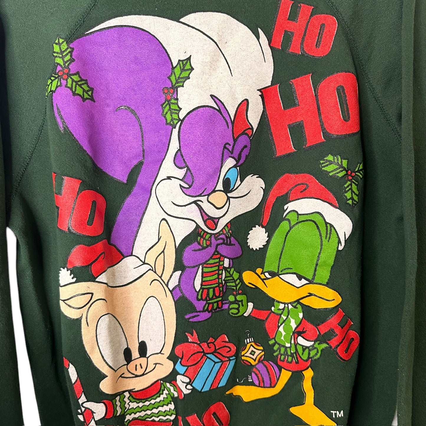 1993 Tiny Tunes Christmas Crewneck (A5264)