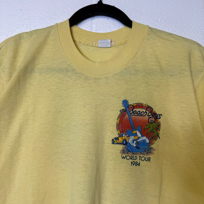 1984 Beach Boys Tour T-Shirt Sz L (B430)