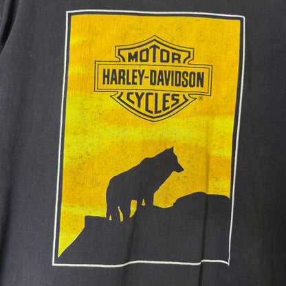 2010 Harley Davidson Yorkton Saskatchewan T-Shirt Sz L (B1397)