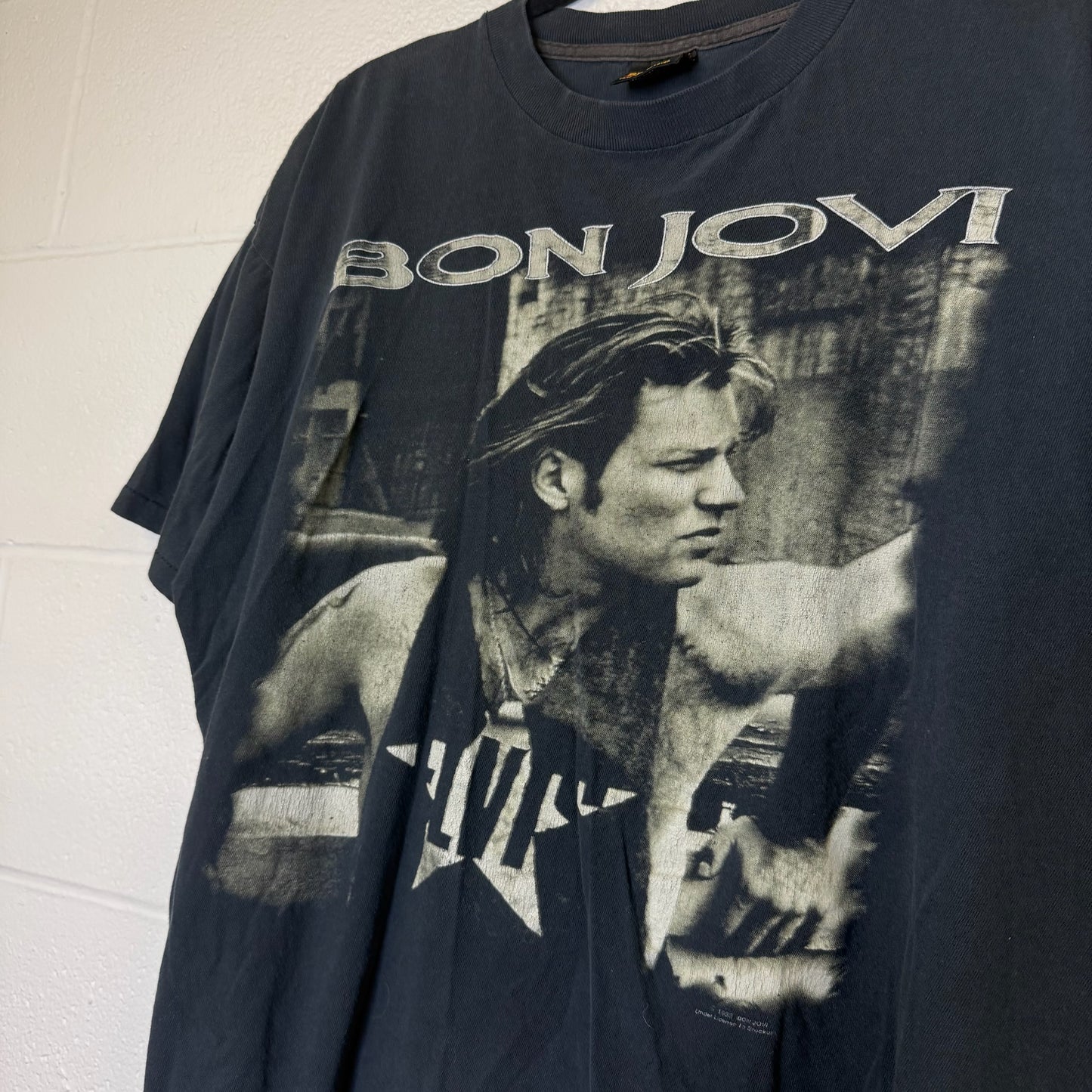 1993 Bon Jovi Band T-Shirt Brockum Sz XL (B2886)