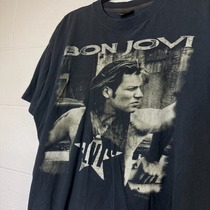 1993 Bon Jovi Band T-Shirt Brockum Sz XL (B2886)