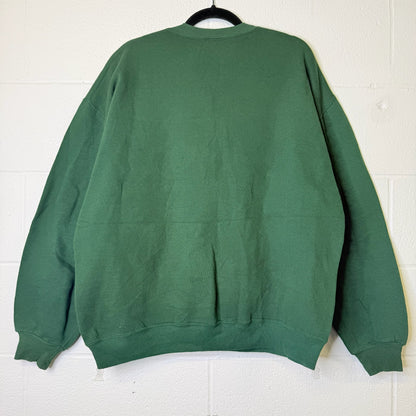 90s Miami Hurricanes NCAA Spellout Crewneck Sz XL (B2354)