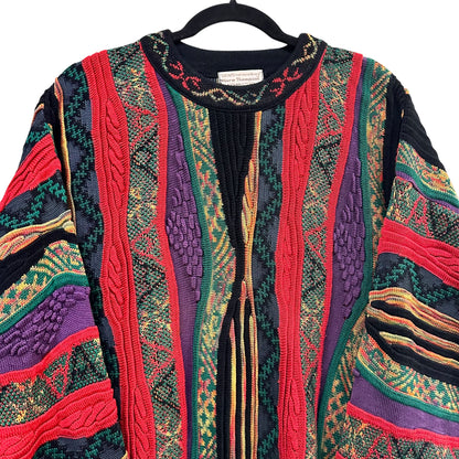 90's Coogi Style by Norm Thompson Knit Sweater Sz M (A7470)