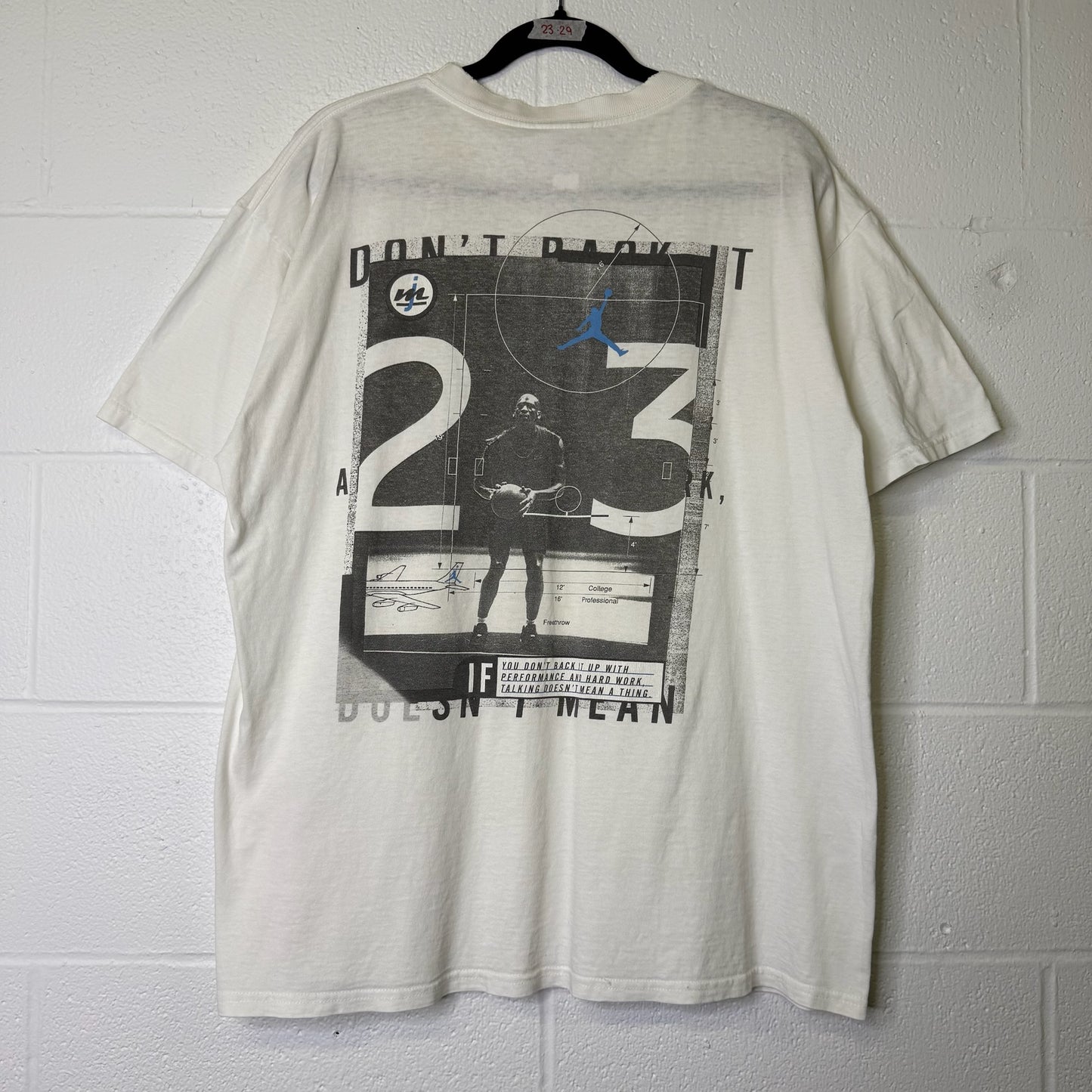 90s Michael Jordan NBA Nike T-shirt Sz M (B1670)