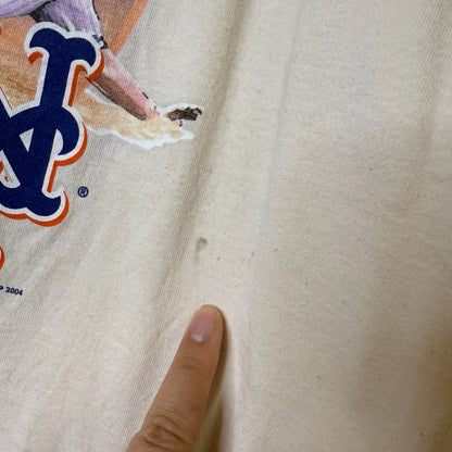 2004 New York Mets MLB T-shirt Sz XL (B642)