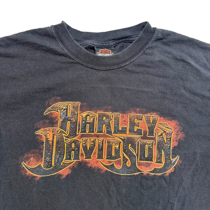 2007 Harley Davidson Peoria Illinois T-shirt Sz 2XL (A5691)