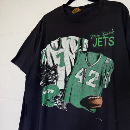 1993 New York Jets NFL T-Shirt Sz L (B2970)