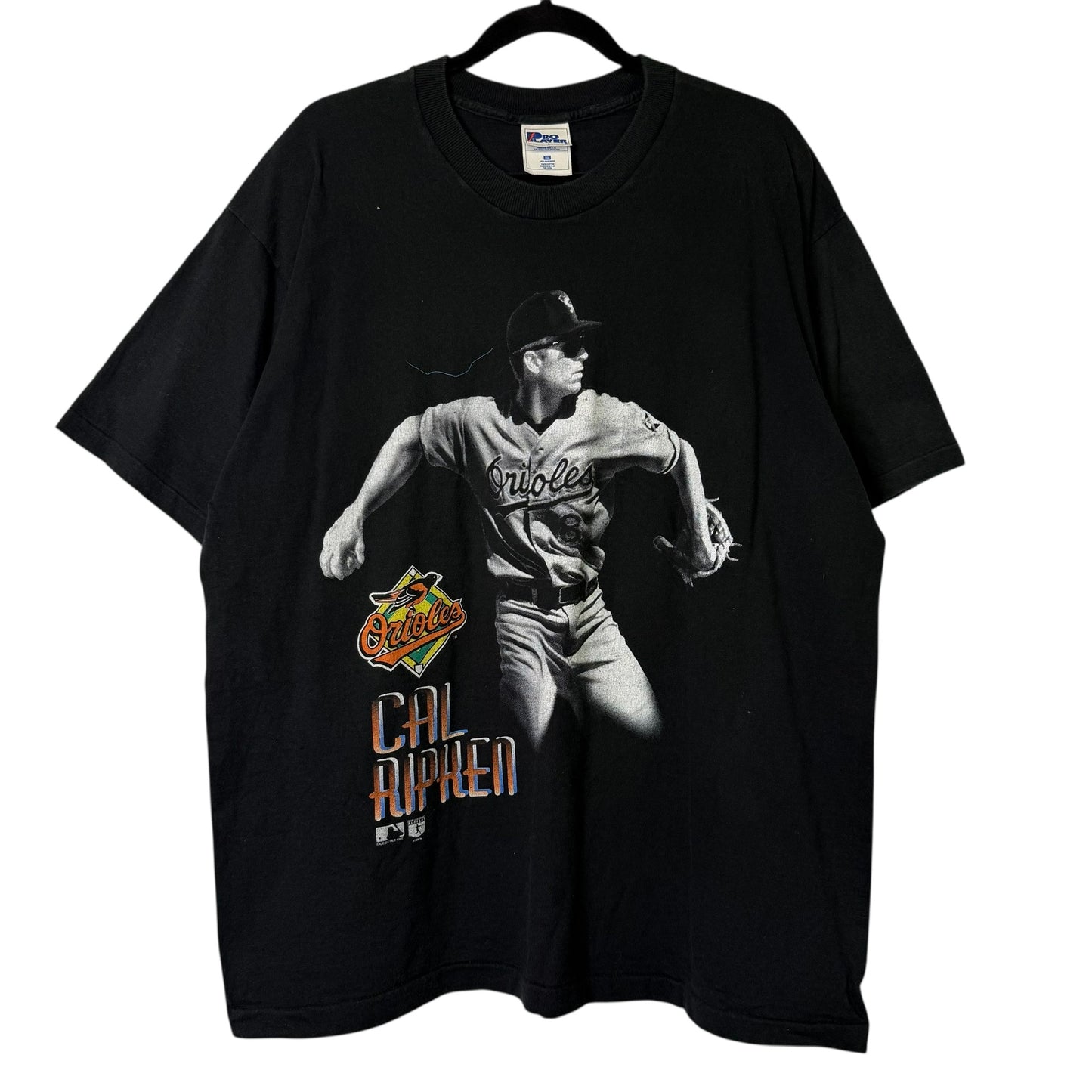 90's Cal Ripken Baltimore Orioles MLB T-shirt Sz XL (B696)
