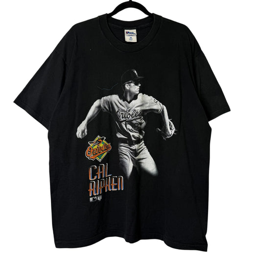 90's Cal Ripken Baltimore Orioles MLB T-shirt Sz XL (B696)