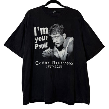 2005 Eddie Guerrero WWF "I'm Your Papi" T-Shirt Sz 2XL (B2146)