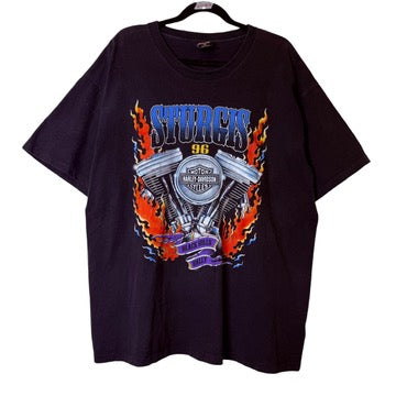 1996 Sturgis Black Hills Rally T-Shirt Sz XXL (B1992)