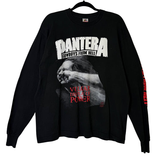 90s Pantera Band Long Sleeve Shirt Sz XL (B2372)