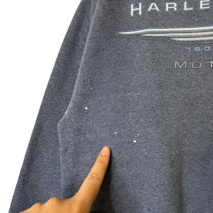 2003 Harley Davidson Crewneck Sz L (B1939)