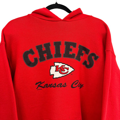 1996 Kansas City Chiefs NFL Hoodie Sz L (A4420)