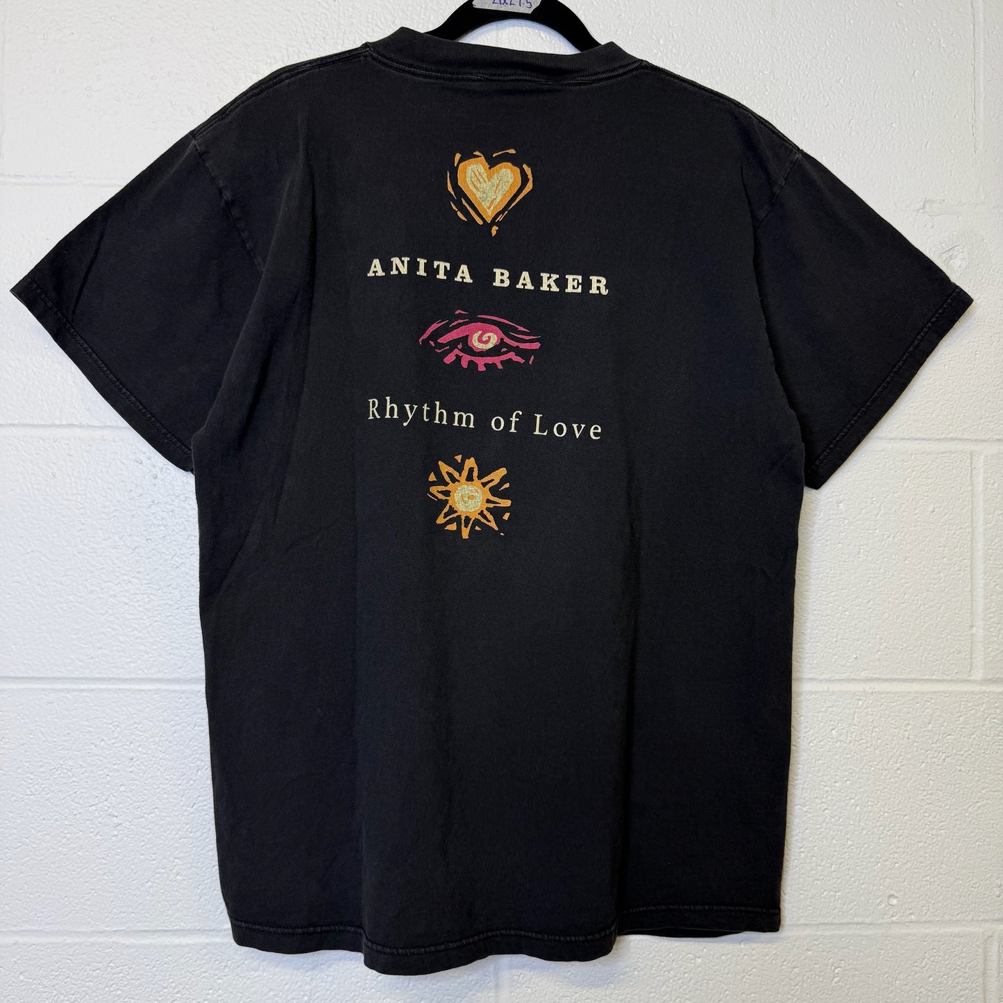 90's Anita Baker Rhythm of Love T-Shirt Sz L (B384)