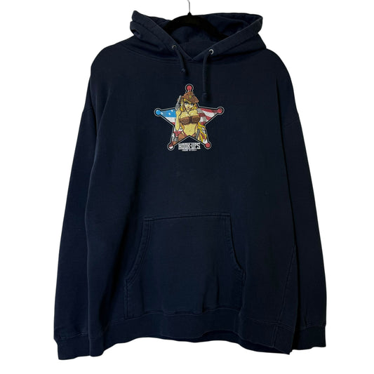 2000s Hook-Ups Cowgirl Skate Hoodie Sz L
