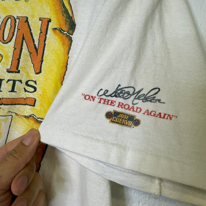 90s Willie Nelson Tequila Nights Tour T-Shirt Sz L