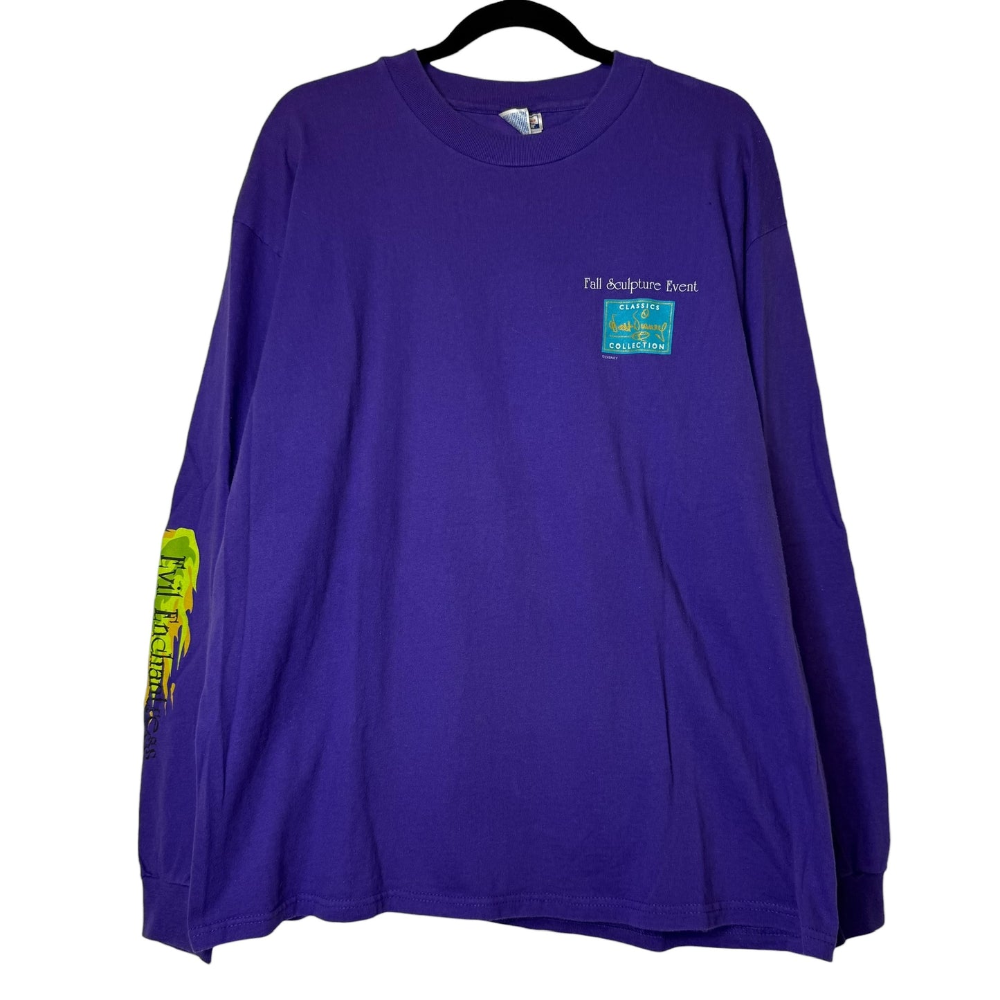 90s Maleficent Evil Enchantress Disney T-shirt Sz XL (B1748)