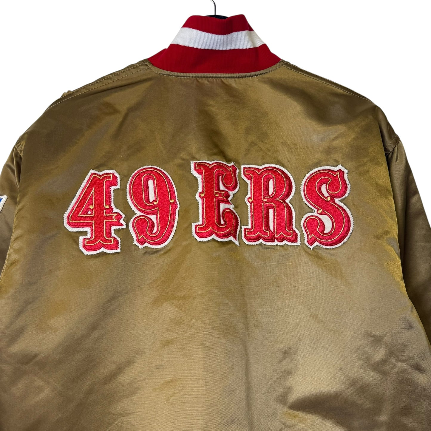 90s San Francisco 49ers NFL Satin Starter Jacket