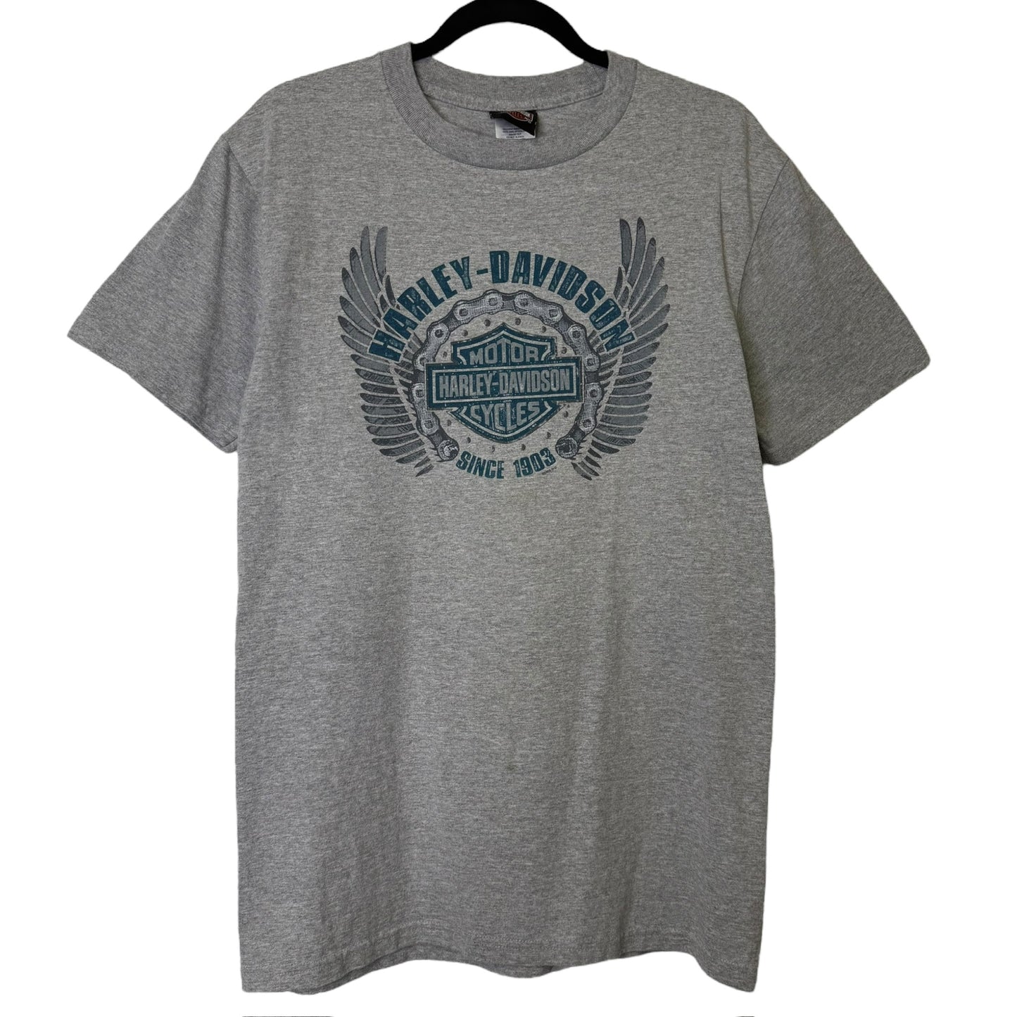 2009 Harley Davidson Frankfort Indiana T-shirt Sz M (B588)