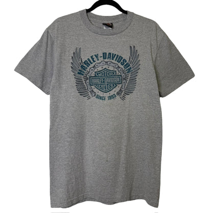 2009 Harley Davidson Frankfort Indiana T-shirt Sz M (B588)