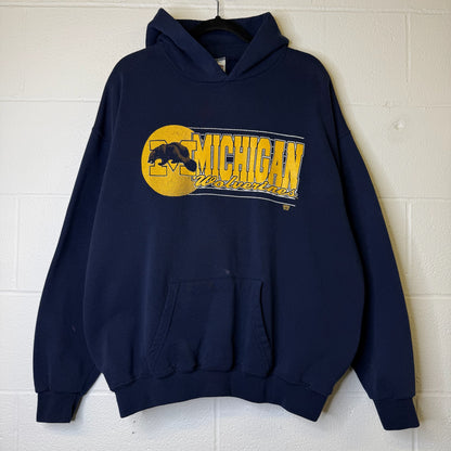 90s Michigan Wolverines Hoodie Sz XL (B1477)