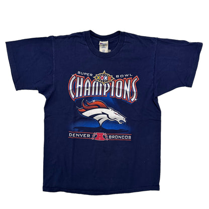 1998 Denver Broncos T-Shirt Sz L (A2088)